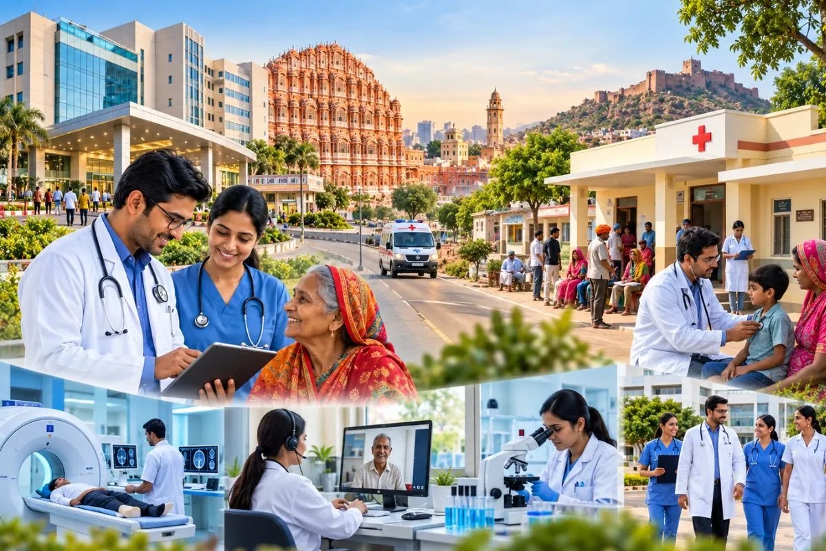 Health Sector: अब जयपुर से छोटे शहरों तक पहुंचेगी आधुनिक चिकित्सा, सरकार-निजी क्षेत्र मिलकर बनाएंगे हेल्थ नेटवर्क