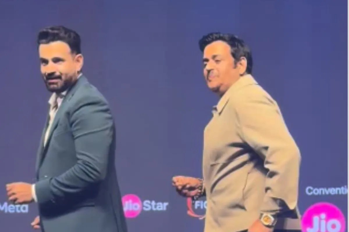 रवि किशन ने इरफान पठान को सिखाया अपना वायरल डांस मूव? FICCI फ्रेम्स 2026 का VIDEO छाया