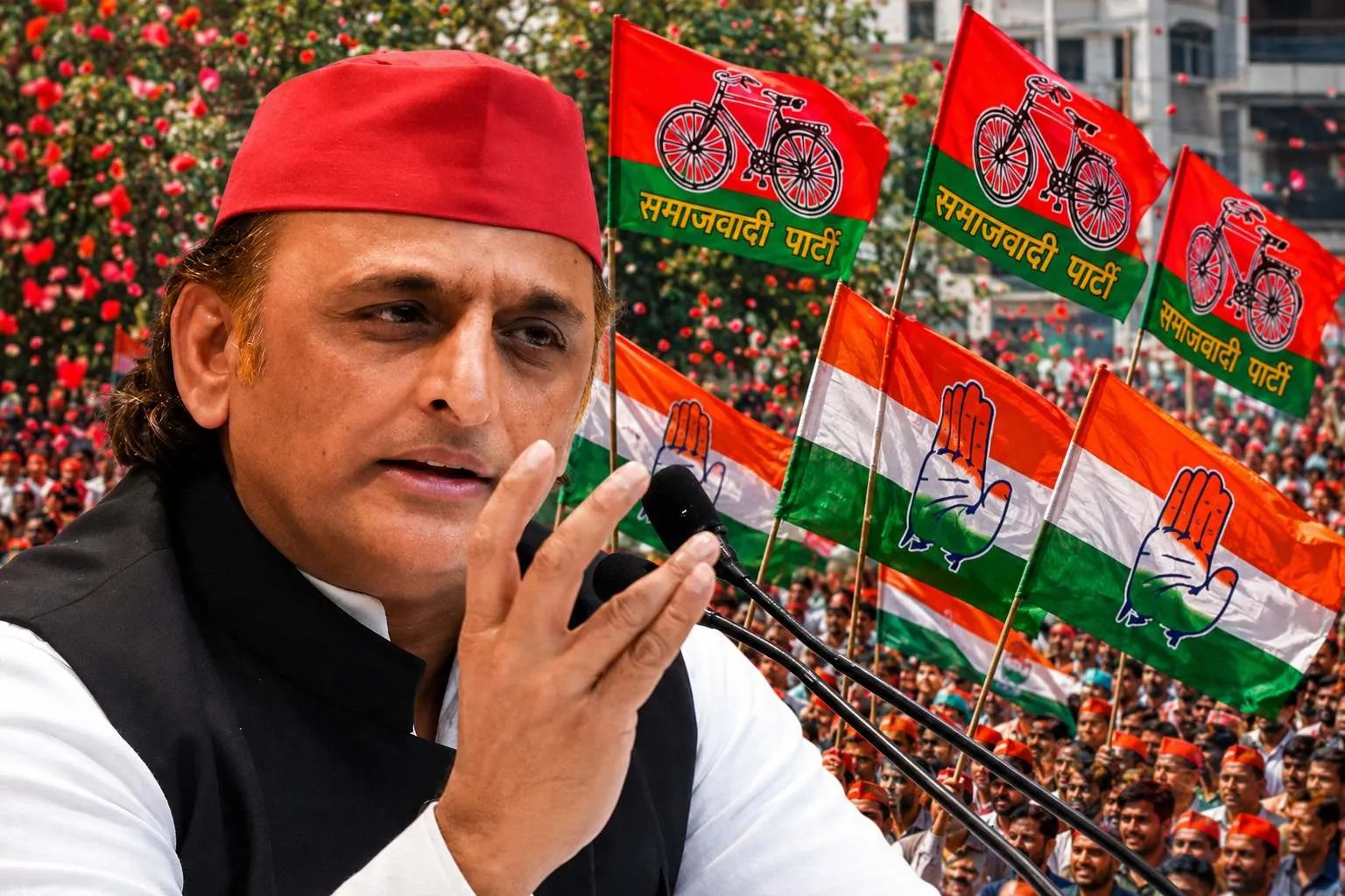 UP Elections 2027: गठबंधन को लेकर सपा-कांग्रेस में घमासान, इमरान मसूद के बयान पर समाजवादी पार्टी का पलटवार