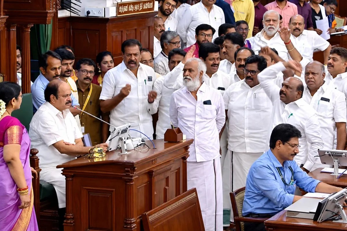 CM Vijay ED Remarks: तमिलनाडु विधानसभा में CM विजय की ED टिप्पणी पर हंगामा, DMK विधायकों को सदन से बाहर निकाला गया