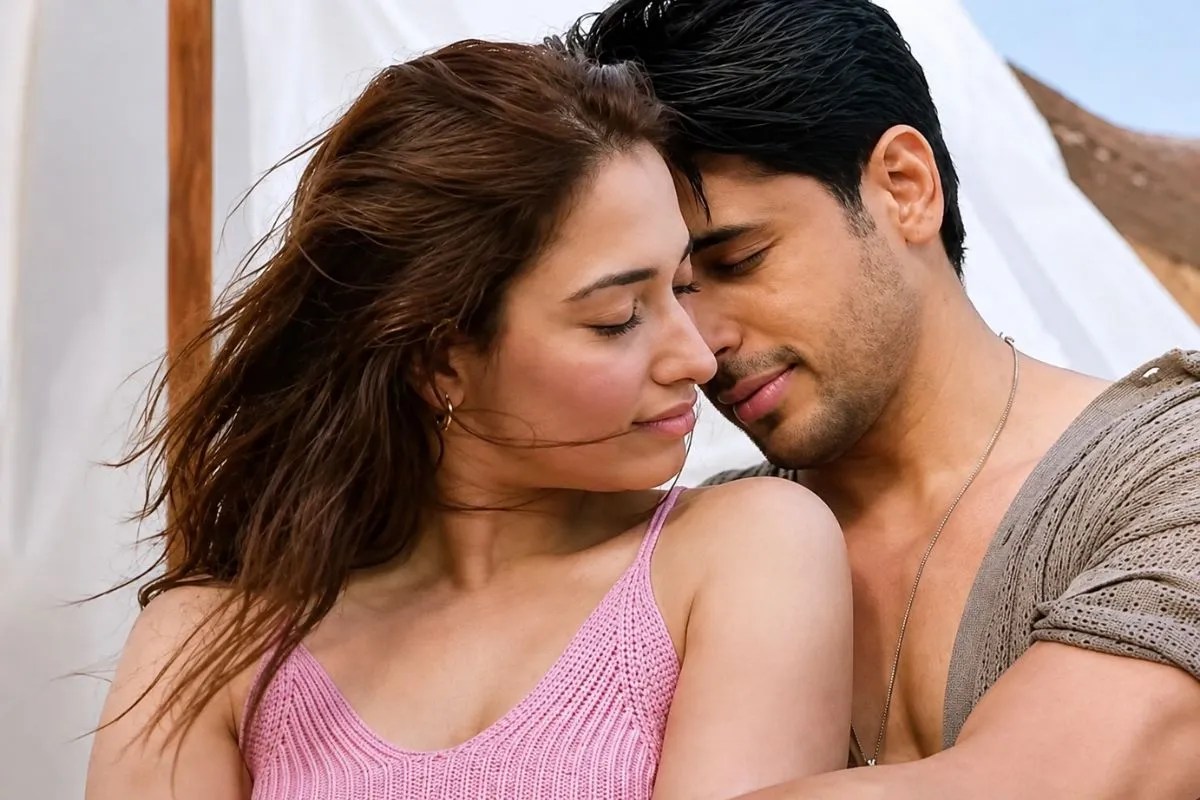 सिद्धार्थ-तमन्ना के किसिंग सीन ने मचाई सनसनी, फैंस ने तुरंत पकड़ लिया बड़ा झोल, Video वायरल