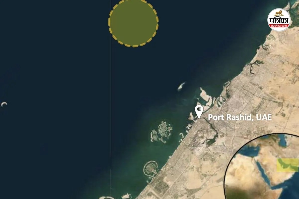 UAE के पोर्ट राशिद के पास कार्गो शिप पर हमला, एक तरफ झुका जहाज, UKMTO ने जारी की चेतावनी