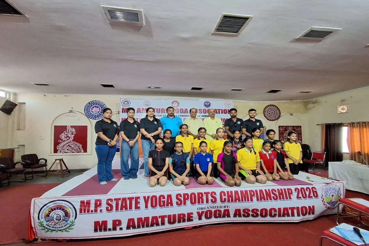 योगासन के मैदान में दिखा खिलाड़ियों का दम, अब जयपुर में मप्र का प्रतिनिधित्व करेंगे विजेता