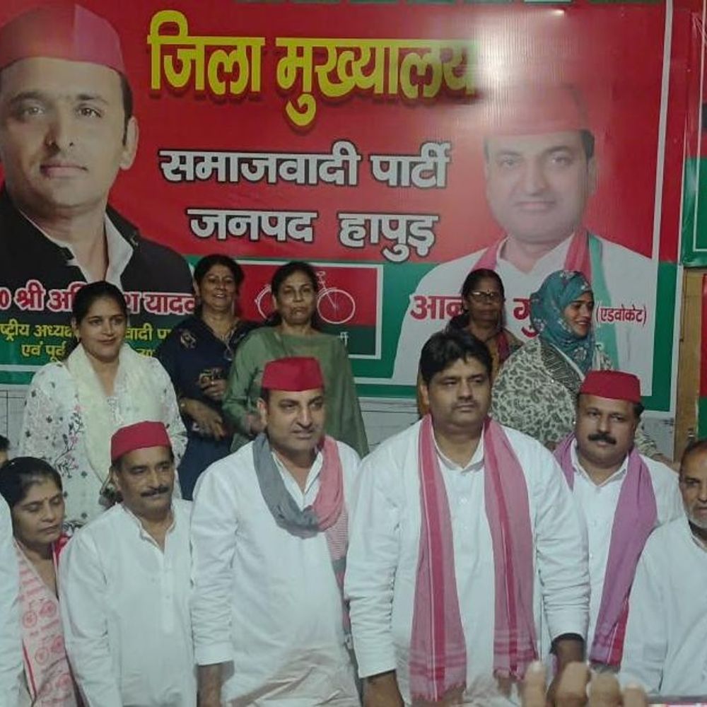 जिलाध्यक्ष बोले- हर विधानसभा में 5-6 हजार डुप्लीकेट वोट:हापुड़ में कहा-डीएम से एक महीने पहले शिकायत की, कार्रवाई नहीं हुई