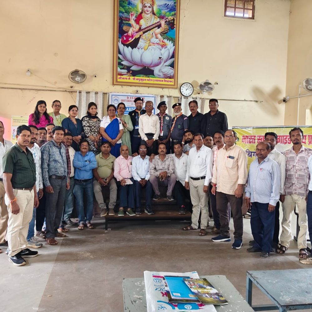हरदा में हुआ स्काउट गाइड बिगनर्स कोर्स:40 प्रतिभागियों को समाज सेवा और राष्ट्र सेवा के गुण बताए गए