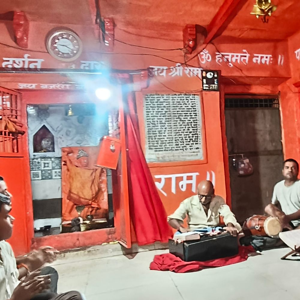 रामलीला का अभ्यास शुरू:मिर्जापुर में कलाकारों ने किया भावुक प्रदर्शन