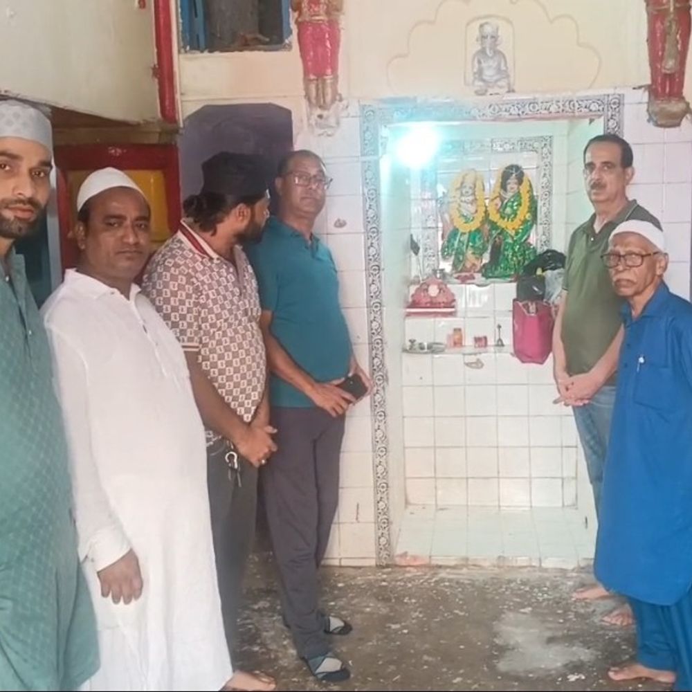 कानपुर का राधा-कृष्ण मंदिर एकता की मिसाल:हिंदू-मुस्लिम मिलकर मनाते हैं जन्माष्टमी, दिखती गंगा-जमुनी तहजीब