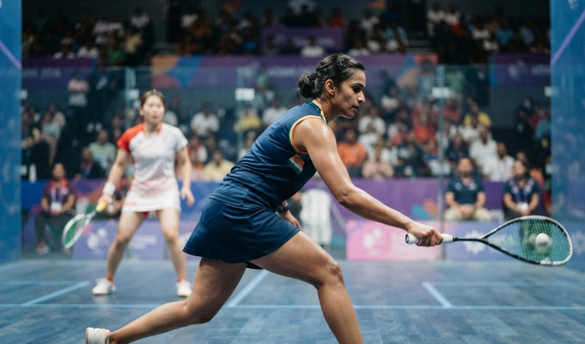 Tanvi Khanna ने जीता निर्णायक मुकाबला, Asian Games Women Squash में Japan हारा