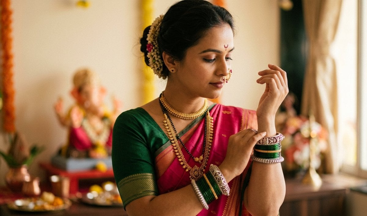गणेश चतुर्थी पर मराठी लुक को पूरा करने के लिए चुनें ये 5 पारंपरिक Jewellery डिजाइंस