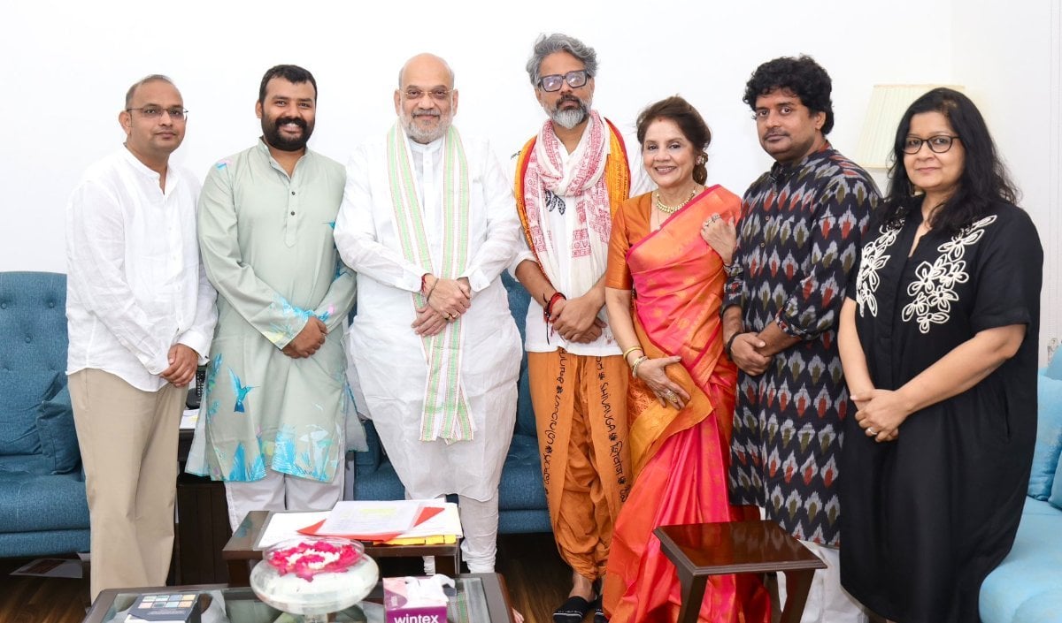 Amit Shah ने Hanuman Ansh की टीम से की मुलाकात, 347 करोड़ कमाई पर दी बधाई