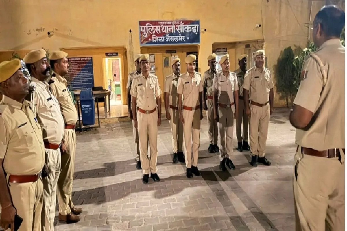 अलसुबह जैसलमेर में अपराधियों के 221 ठिकानों पर पुलिस का धावा