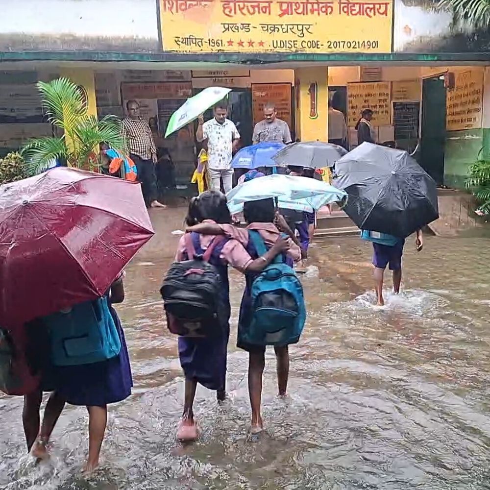 पश्चिमी सिंहभूम जिले में सितंबर महीने में अब तक 207 मिमी औसतन बारिश