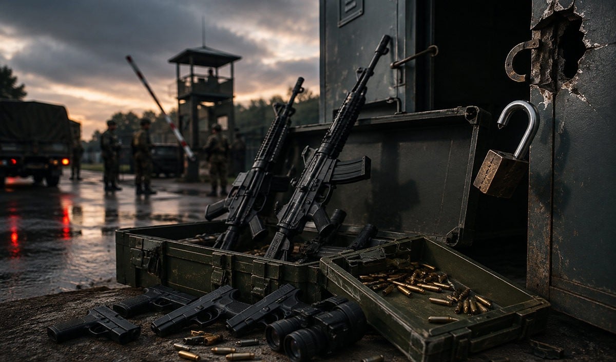 Secunderabad Cantonment Weapons Theft : Army Armoury में लगी सेंध, 4 AK-203 समेत 12 घातक हथियार और गोला-बारूद गायब! Mastermind की तलाश तेज