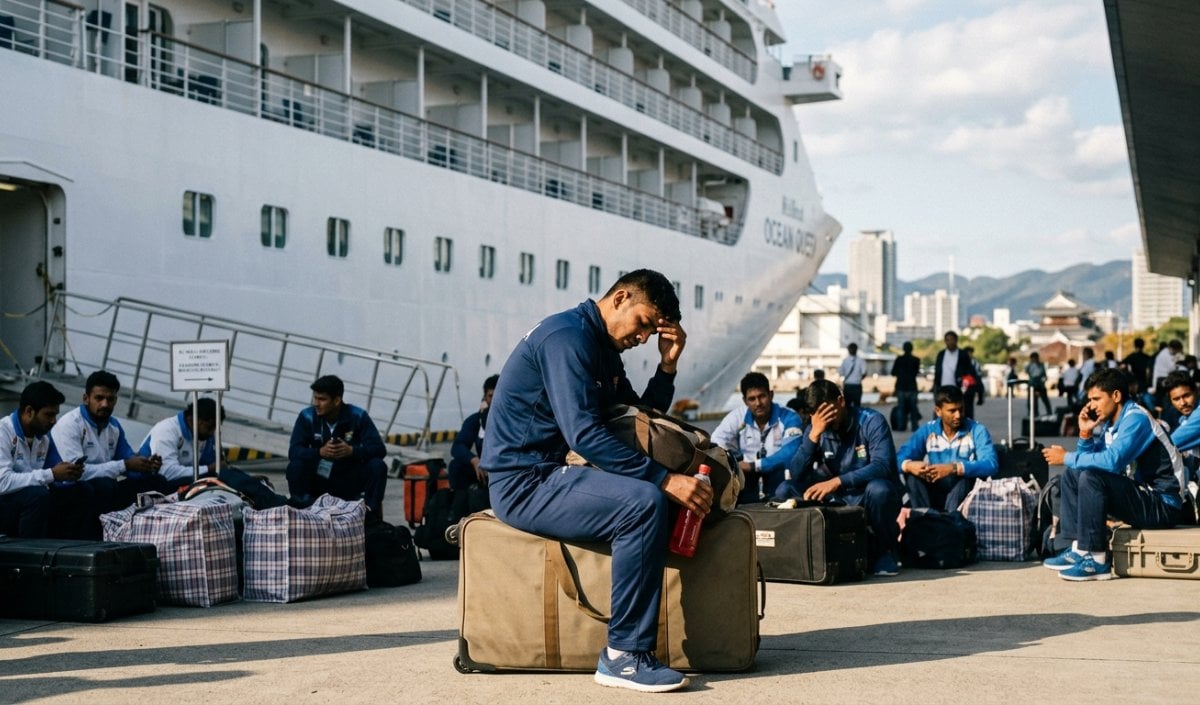 Asian Games: ‘ना खाना मिला ना कमरा’, Japanese Cruise Ship पर 14 घंटे फंसे रहे Indian Players, बदहाल व्यवस्था