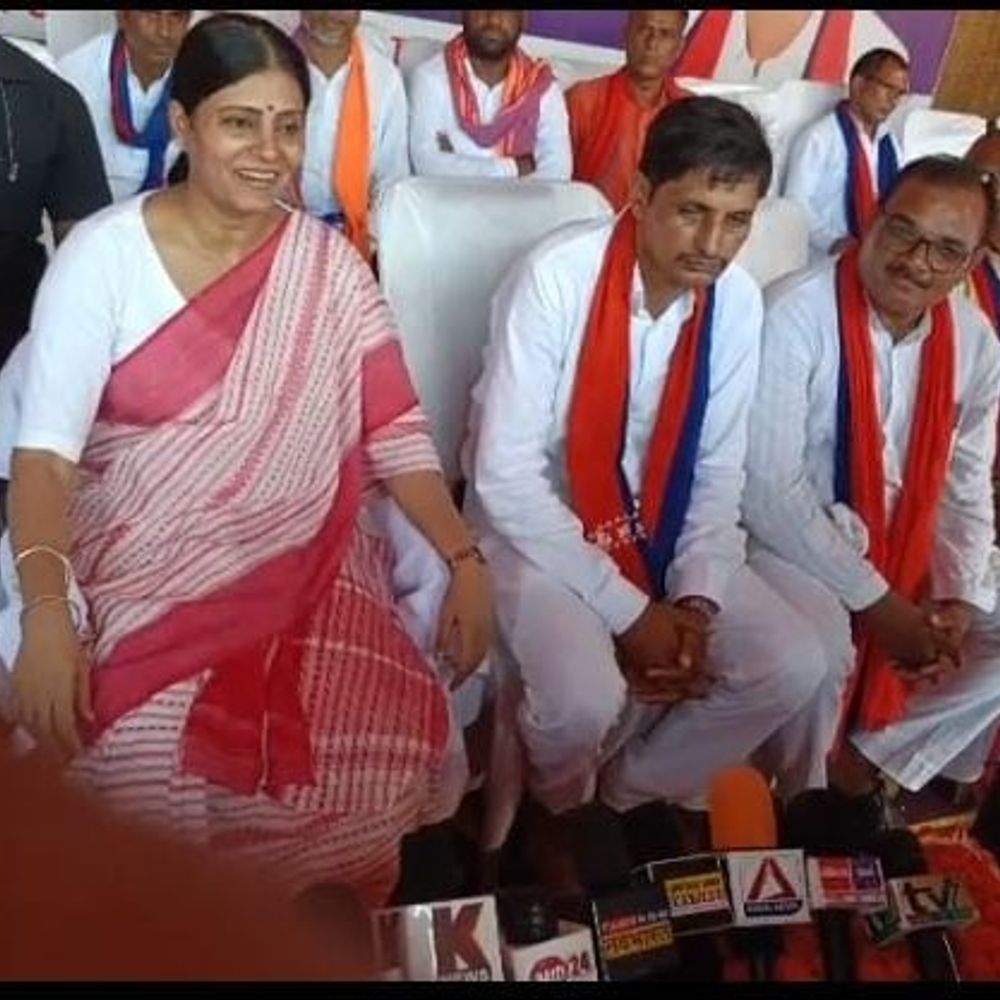 NDA की जीत के लिए सभी दल मिलकर करेंगे काम-अनुप्रिया:बोलीं- सीटों के बंटवारे पर बातचीत नहीं, विकास का अंतर महसूस कर रहा मतदाता