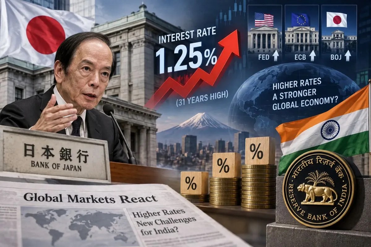 Interest Rate Hike: अमेरिका, जापान और यूरोपीय सेंट्रल बैंक के फैसलों के बाद भारत में बढ़ी ब्याज दरों को लेकर चिंता, रेपो रेट बढ़ा तो महंगे हो जाएंगे लोन