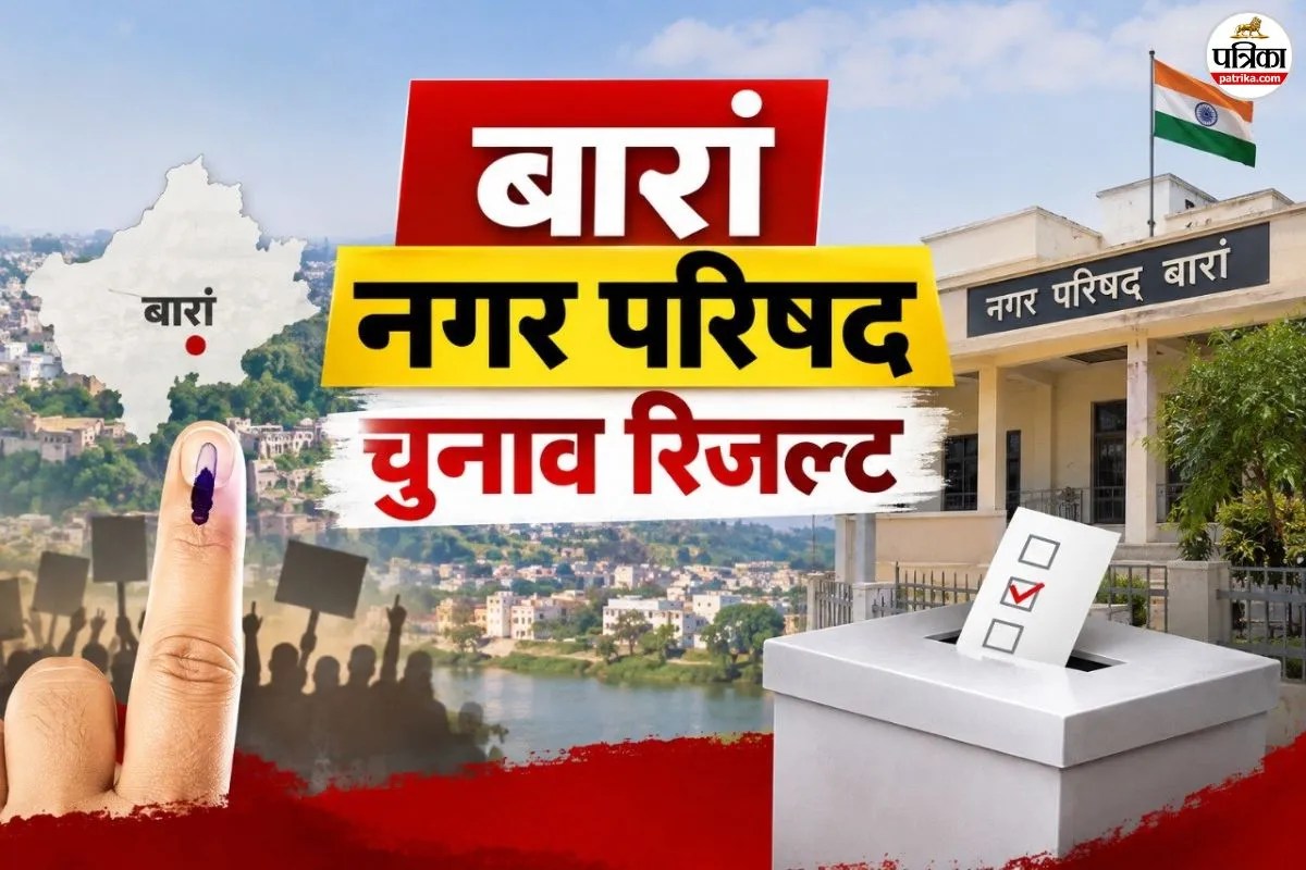 Baran Nikay Result: बारां नगर परिषद की मतगणना जारी, यहां देखें सभी 6 निकायों का रिजल्ट