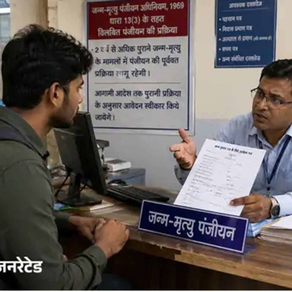 जन्म-मृत्यु प्रमाण पत्र के रजिस्ट्रेशन में बदले नियम:अब 1 साल बाद मजिस्ट्रेट, 2 साल बाद न्यायिक मजिस्ट्रेट से लेनी होगी अनुमति