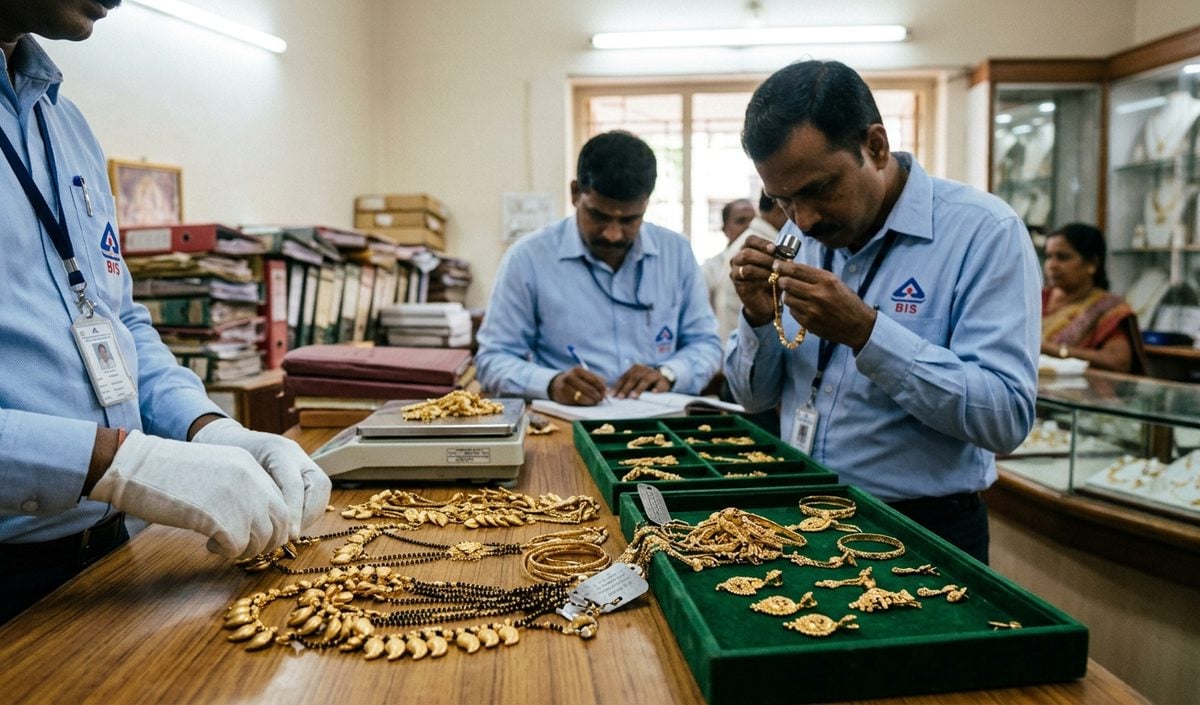 BIS Action: Chennai में बिना हॉलमार्क वाले 804 ग्राम Gold Jewellery जब्त
