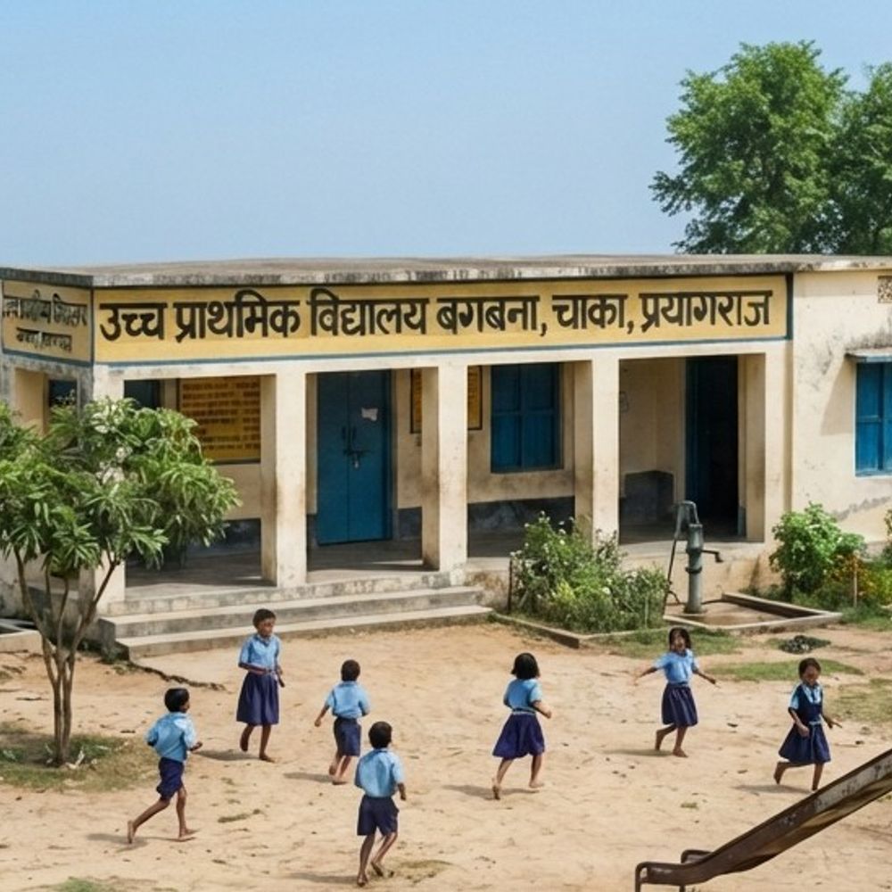 प्रयागराज के स्कूल में शिक्षिकाओं ने की मारपीट:बीएसए ने किया निलंबित, चाका ब्लॉक के बगबना में तैनाती; पहले भी हुई थी झड़प