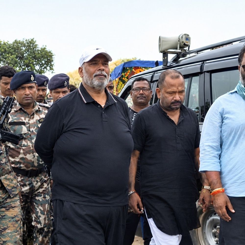 पप्पू यादव ने EVM-चुनाव आयोग पर धांधली का आरोप लगाया:कोसी तटबंध पर बाढ़ पीड़ितों से मिले, चुनाव आयुक्त के परिवार पर भी सवाल उठाए