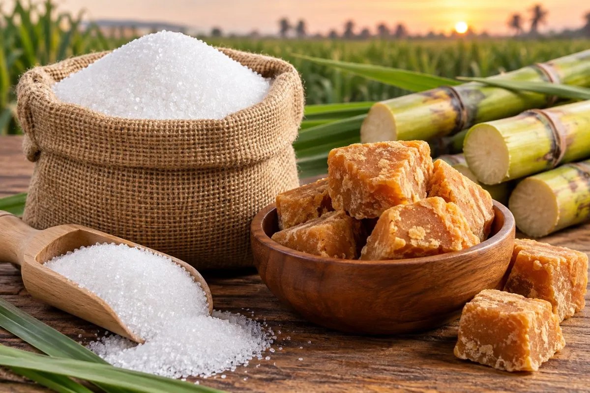 Sugar Price: 15 दिन में 10 रुपये किलो सस्ती हो गई चीनी, जानिए बड़े शहरों में क्या रह गए हैं रिटेल और थोक भाव