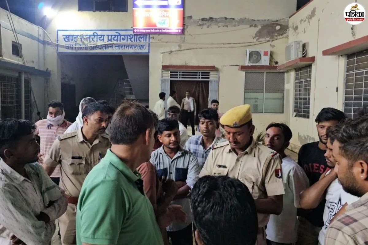 मजदूरी कर लौट रहे पिता-पुत्र की तेज रफ्तार कार की टक्कर से मौत, चूरू के तारानगर में सड़क हादसा