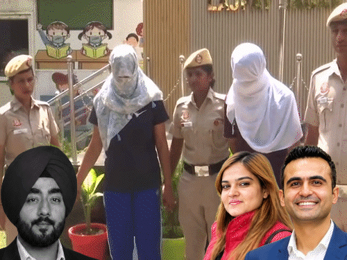 गुरुग्राम-मैनेजर के मर्डर के लिए वेपन देने वाला कांस्टेबल पकड़ा:महिला सहकर्मी से यूपी जाकर ₹2 लाख में डील की; 3 महीने प्लानिंग के बाद हत्या