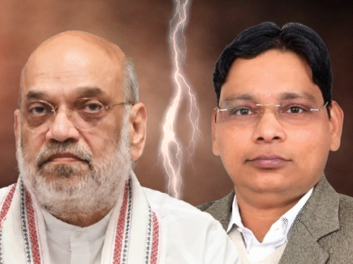 अमित शाह के बयान पर रामजी गौतम का पलटवार:बसपा राज में गुंडा टैक्स बंद कराया, भाजपा राज में पेपर लीक उद्योग बना