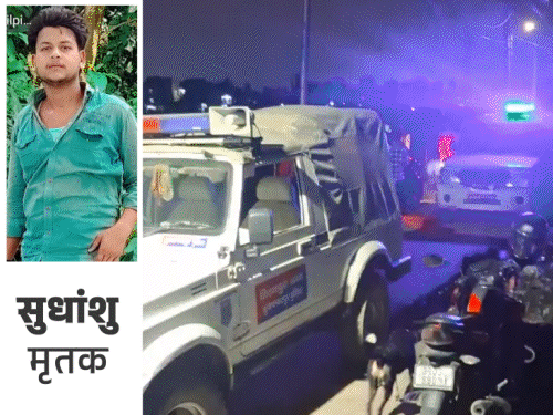 दो बाइकों की आमने-सामने की टक्कर में युवक की मौत:दूसरा युवक मौके से फरार, मुजफ्फरपुर पुलिस ने दोनों बाइक को किया जब्त