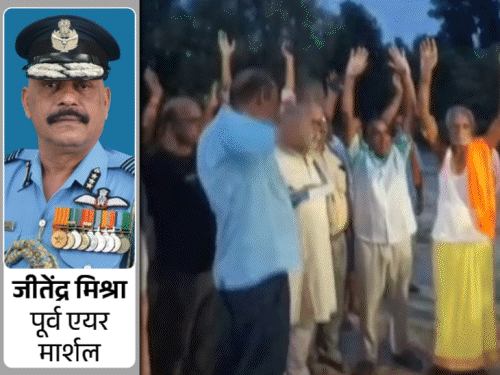 राम मंदिर CEO के चाचा बोले-अब भगवान की सेवा करेगा:देवरिया के गांव में जय श्रीराम के नारे लगे; लोगों ने कहा- ईमानदारी का तोहफा मिला