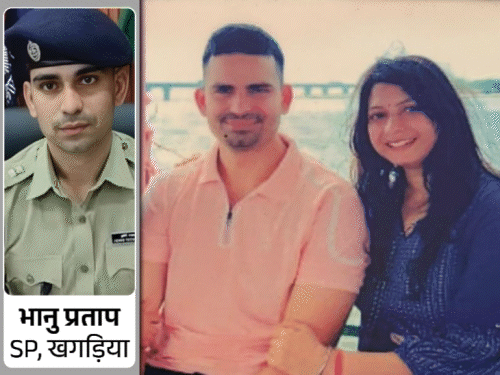 खगड़िया SP की पत्नी बोलीं-मुझे पीटा, बेटी भी छीन ली:दूसरी शादी करना चाहते हैं, गोली मारने की धमकी देते हैं; भास्कर को बताई आपबीती
