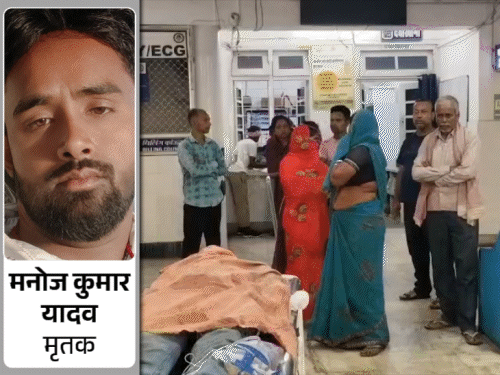 टुंडी रोड पर हुए हादसे में बाइक सवार मरा:चाइना मोड़ से लौटते वक्त अज्ञात वाहन ने मारी टक्कर, धनबाद ले जाते समय दम तोड़ा