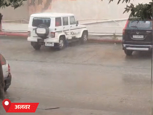 राजस्थान में 4 दिन बाद फिर एक्टिव होगा मानसून:आज हल्की बारिश की संभावना; अब तक 4 जिलों में ही सामान्य से ज्यादा बरसात