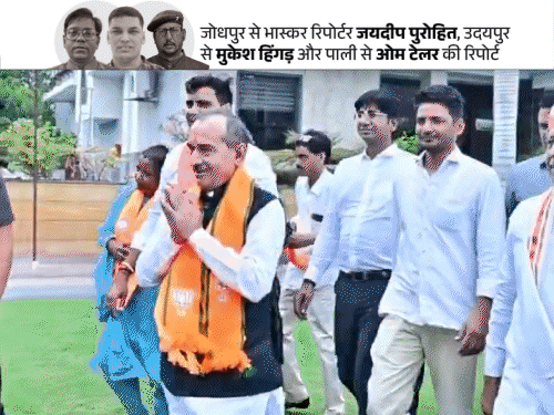जोधपुर में शेखावत-गहलोत फैक्टर से कांटे की टक्कर:उदयपुर में कांग्रेस को बागियों से खतरा; पाली में राठौड़ के गढ़ में निर्दलीयों से बदले समीकरण