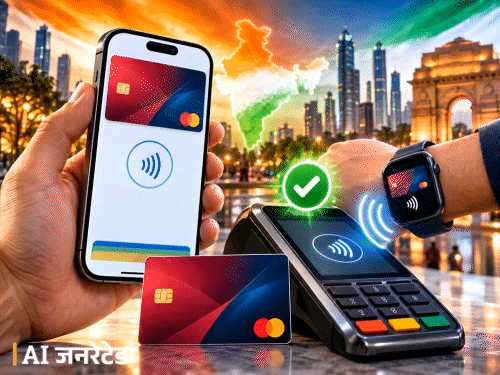 आईफोन-एपल वॉच से बिना PIN-OTP पेमेंट कर सकेंगे:एपल पे भारत में लॉन्च, एक्सिस बैंक पहला पार्टनर बना; जानें- कैसे काम करेगा