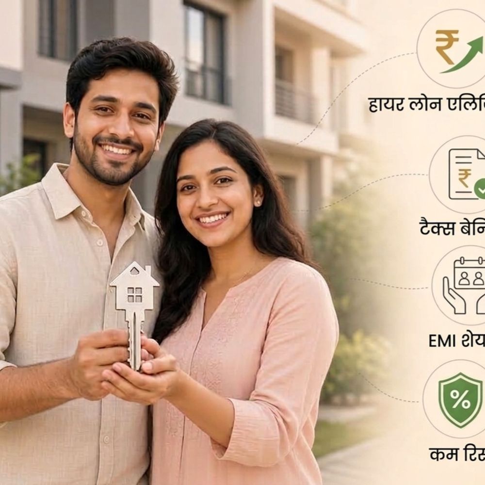 जॉइंट होम लोन से बढ़ेगी आपकी लोन लिमिट:दोनों को मिलेगा टैक्स बेनिफिट; लेकिन किस्त बाउंस हुई तो दोनों का सिबिल स्कोर गिरेगा
