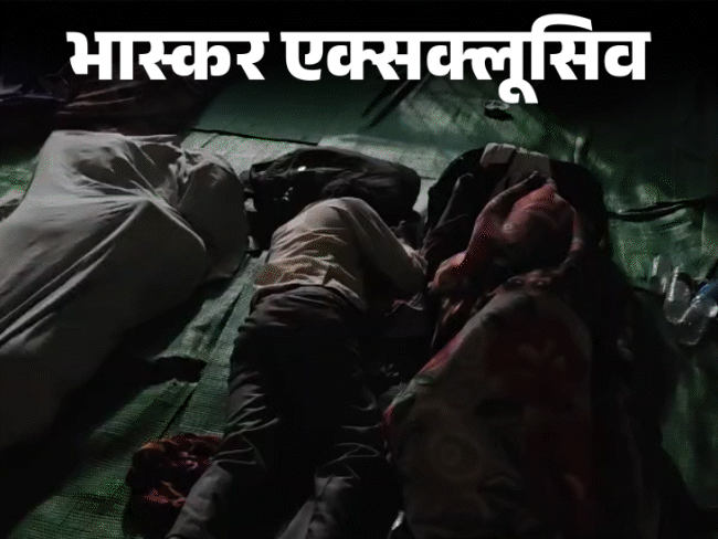 36 दिन से सड़क पर शिक्षक:बेटी रोज पूछती है- पापा कब आओगे; महिलाएं पीरियड्स में वॉशरूम को तरसीं, पदवृद्धि की मांग पर डटे