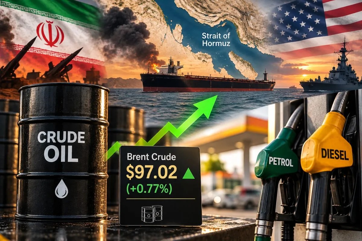 Petrol Diesel Price: अमेरिका-ईरान के बीच जंग बढ़ने से 100 डॉलर के करीब पहुंचा कच्चा तेल, क्या पेट्रोल-डीजल जल्द होंगे महंगे?