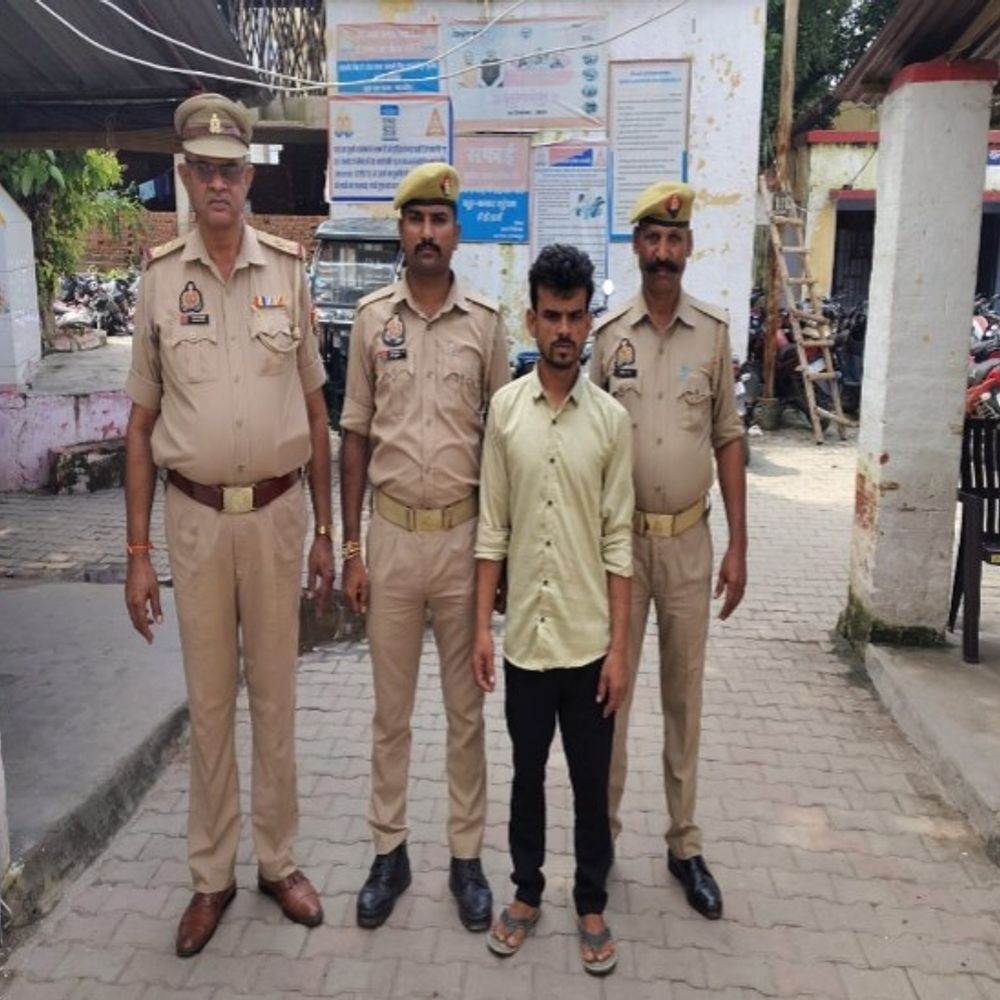 नाबालिग को भगा ले जाने वाला उवैस उर्फ लल्ला गिरफ्तार:हिंदू रक्षा दल ने लव जिहाद का आरोप लगाया था, पुलिस ने जेल भेजा