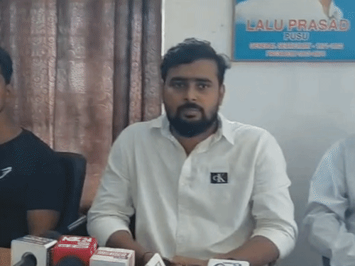 पटना यूनिवर्सिटी के भवन निर्माण में घोटाले के आरोप:छात्रसंघ अध्यक्ष ने गुणवत्ता जांच की मांग रखी; दो दिन बाद राज्यपाल से मिलेंगे