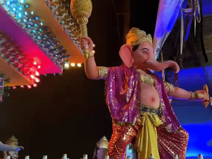 अनंत चतुर्दशी पर झांकियों, चल समारोह और विसर्जन की धूम:इंदौर में 9 किमी मार्ग पर झांकियां, उज्जैन-ग्वालियर में विसर्जन की विशेष तैयारी