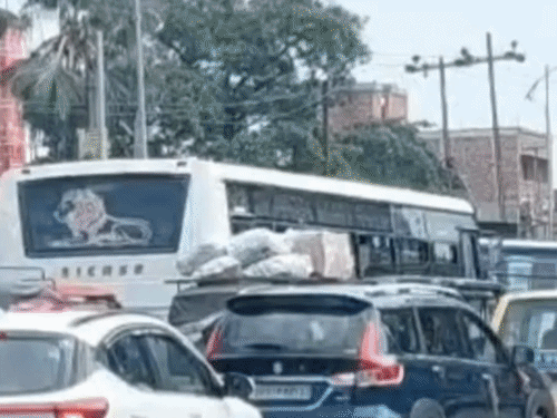 अररिया से भागलपुर ले जा रहा 11 किलो गांजा जब्त:पूर्णिया पुलिस ने बीच शहर में तस्कर बबलू सोरेन को पकड़ा, बरामद खेप की कीमत 6 लाख रुपए