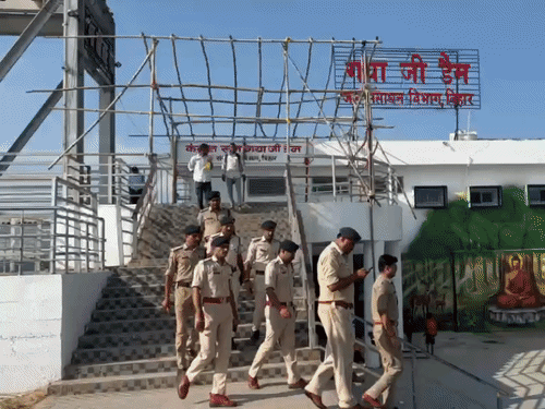 गयाजी पितृपक्ष मेला- 2026; फायर विभाग अलर्ट:विष्णुपद से टेंट सिटी तक जांच पड़ताल की, बिजली की तार, आपातकालीन व्यवस्था का किया निरीक्षण