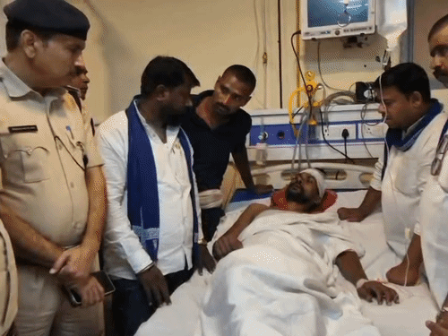‘महिलाओं पर कार्रवाई को लेकर सवाल पूछा तो मुझे मारा’:दरभंगा में घायल का पुलिस पर आरोप, भीम आर्मी के जिलाध्यक्ष ने आंदोलन की दी चेतावनी