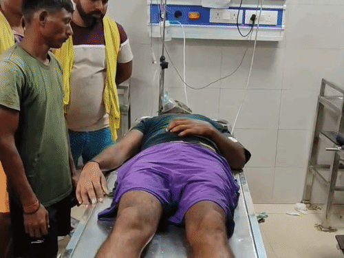 भोजपुर- बाढ़ के पानी में डूबने से युवक की मौत:मवेशियों के लिए चारा लाने गया था, पानी के तेज बहाव में डूबा; मशक्कत से एसडीआरएफ ने निकाली लाश