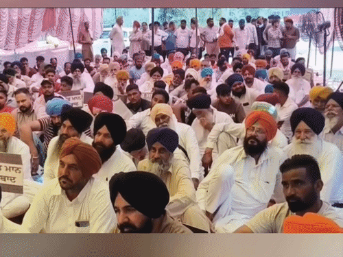बिजली कटों से भड़के अकाली, जगराओं में धरना:पूर्व विधायक बोले- सरकार को गर्मी में खपत बढ़ने का भी नहीं पता, किसान और शहरवासी परेशान