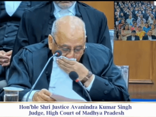 रिटायरमेंट पर जस्टिस अवनीन्द्र कुमार सिंह का बड़ा संकल्प:देहदान करेंगे, GPF के 1.01 करोड़ रुपए PM राहत कोष में देंगे