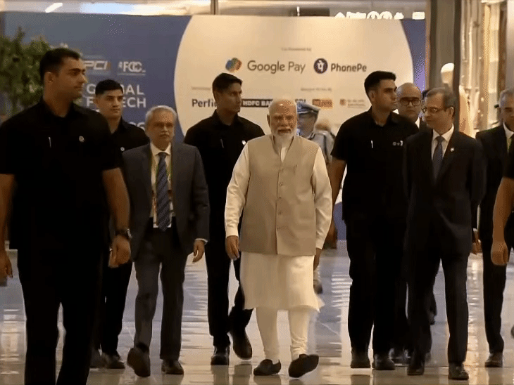 पीएम ने मुंबई में ग्लोबल फिनटेक फेस्ट शुरू किया:AI, क्वांटम टेक्नोलॉजी पर होगी चर्चा, 8 से 11 सितंबर तक चलेगा फेस्ट