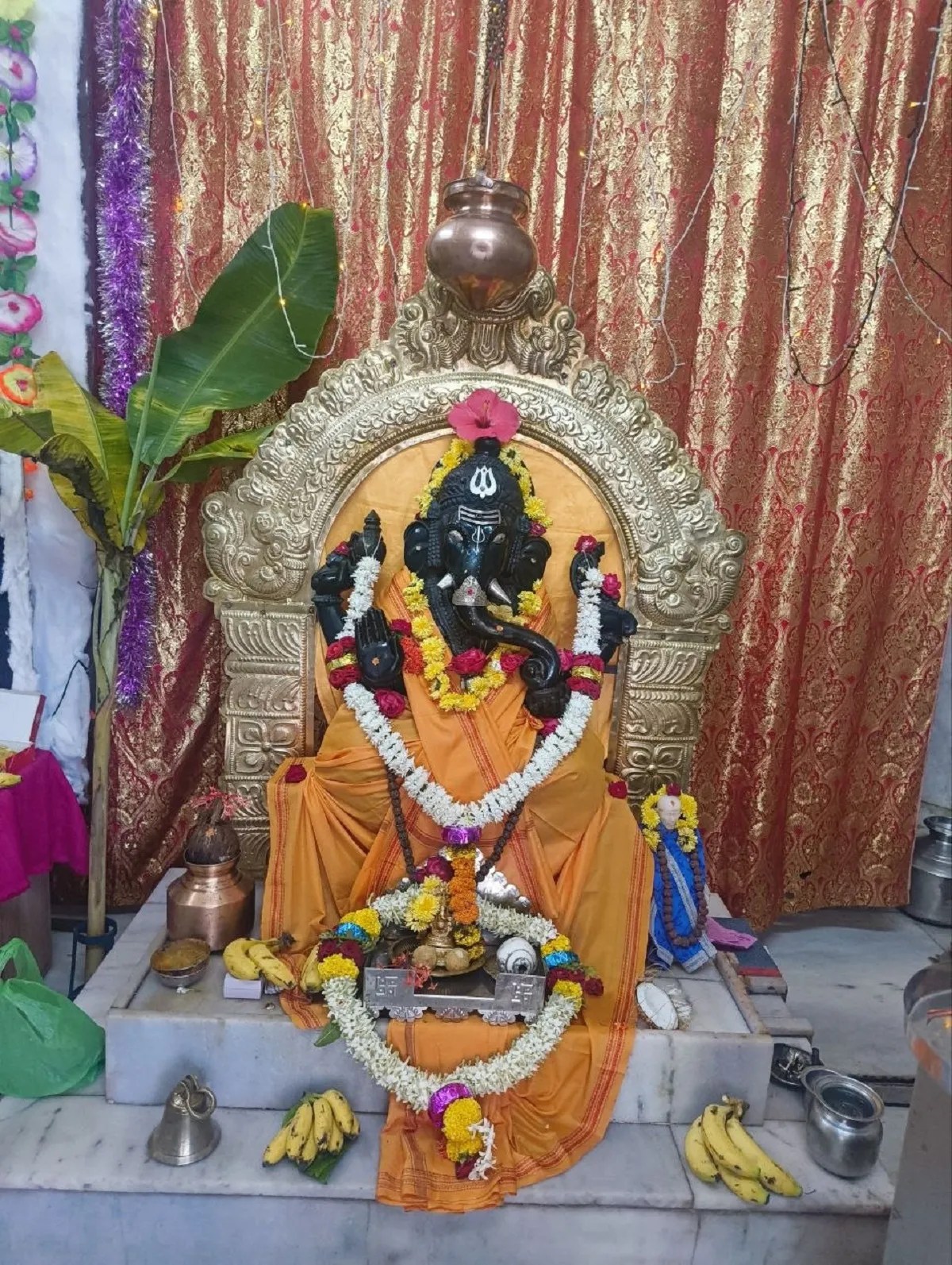 तीन दशक से आस्था का केंद्र बना बैलप्पनवर नगर का गणपति मंदिर